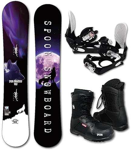 Amazon | スノーボード スノボー 板 SPOON CHARM パンダ 2024 モデル